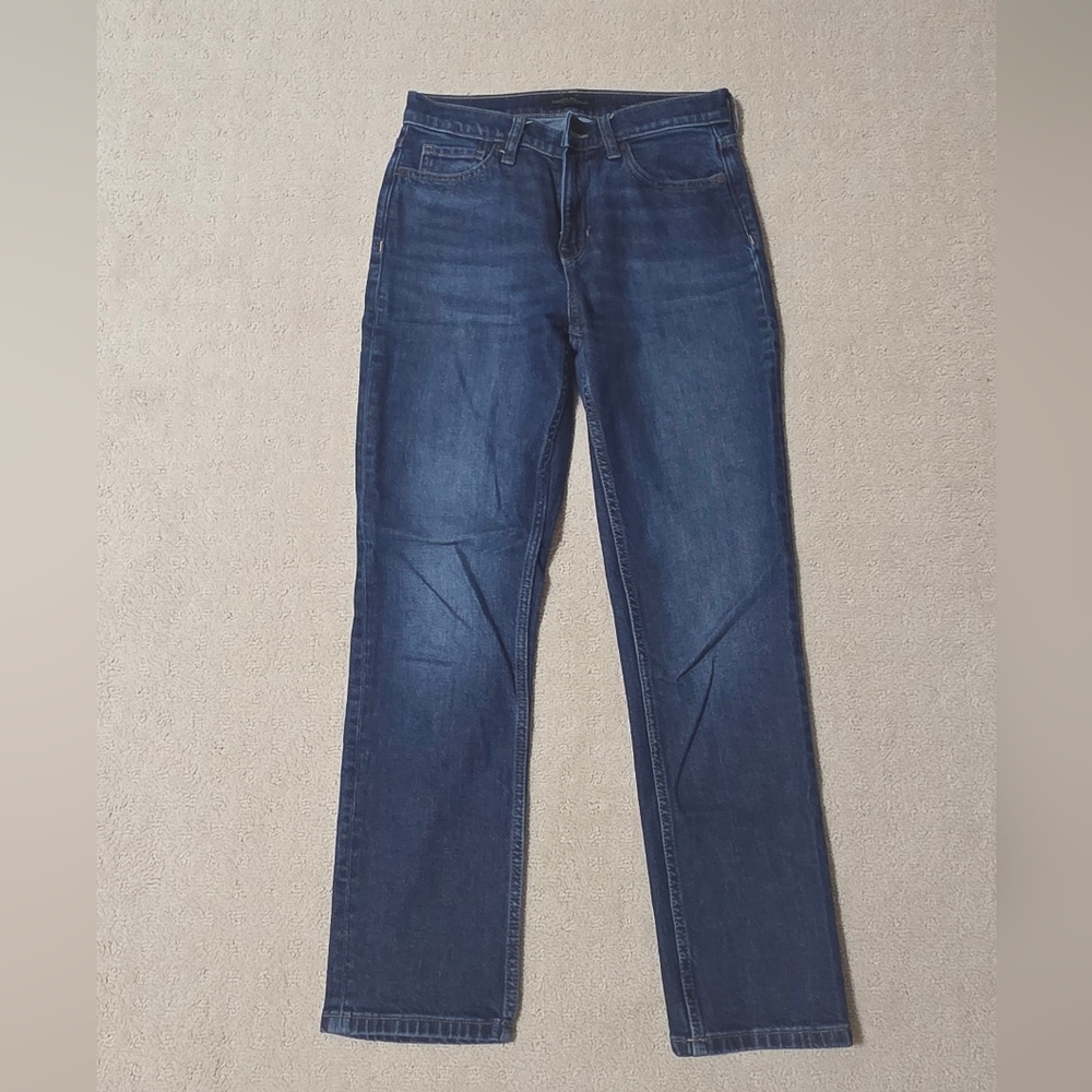 Banana Republic Dark Blue Straight Leg Jeans